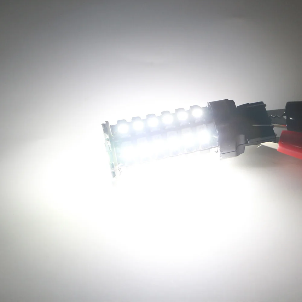 4X 10X 1157 BAY15D 1210 120 SMD светодиодные лампы двойной цвет белый и янтарный автомобильный
