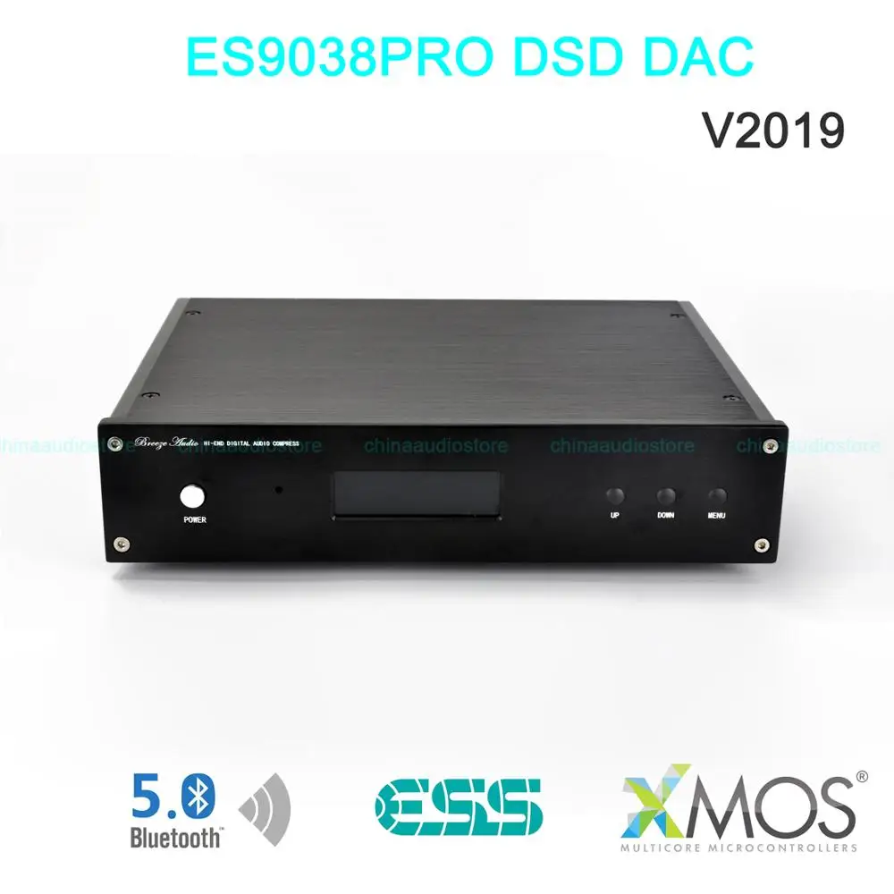 ЦАП ES9038 ES9038PRO 32 бит DSD256 два трансформатора NORATEL/TALEMA XMOS XU208 amarero USB звуковая карта