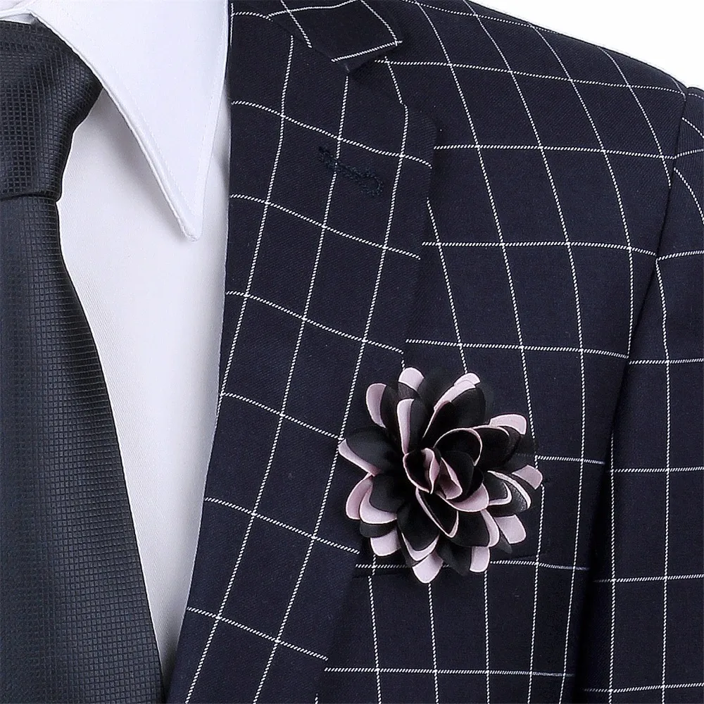 Смешанные 5 цветов красные синие черный Розовый Черный нагрудные провода брошь с