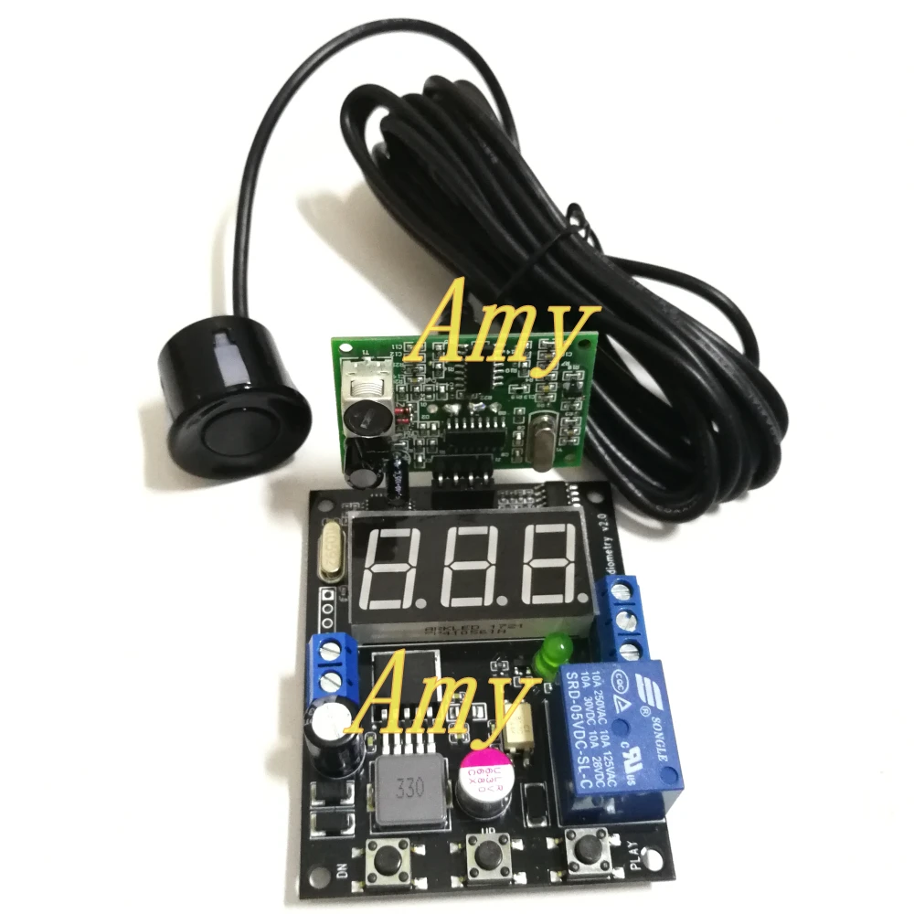 Self adjustable distance waterproof type switch sensor with display board receiving and transmitting integrated | Электронные