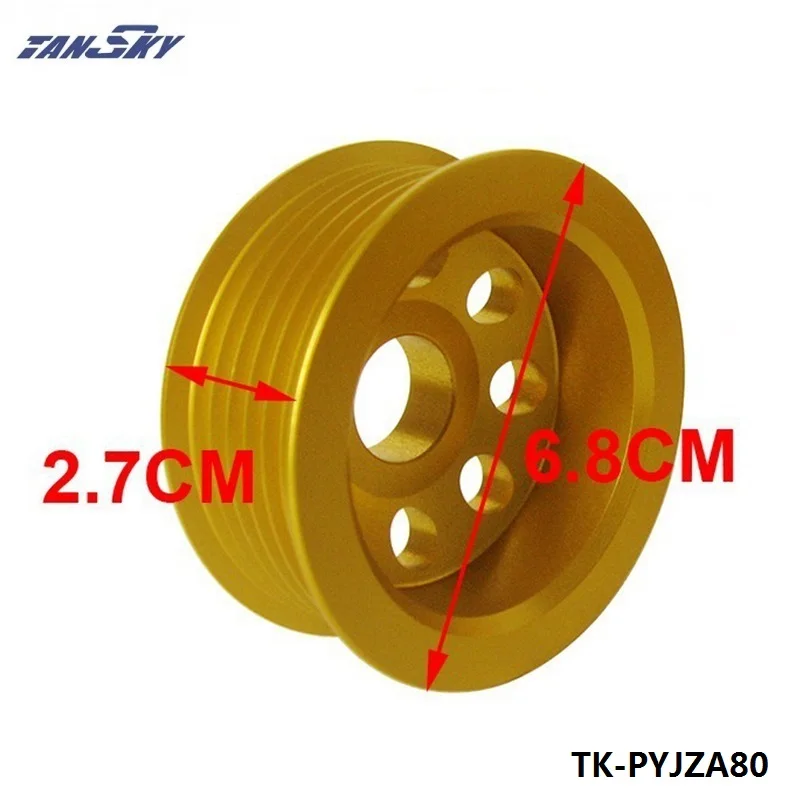 Легкий шкив коленвала для 93 97 TOYOTA SUPRA JZA80 2jzgteunderdrive TK PYJZA80|lightweight crank pulley|crank pulleylightweight