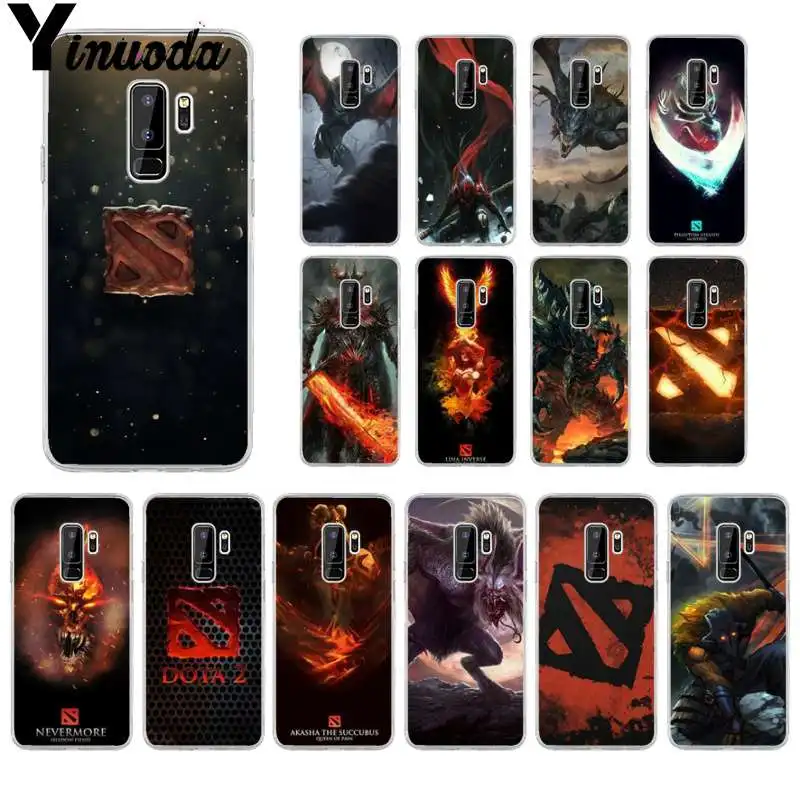 Yinuoda Dota 2 DIY печать рисунок чехол для телефона оболочка samsung galaxy s7 s6 edge plus s9 s8
