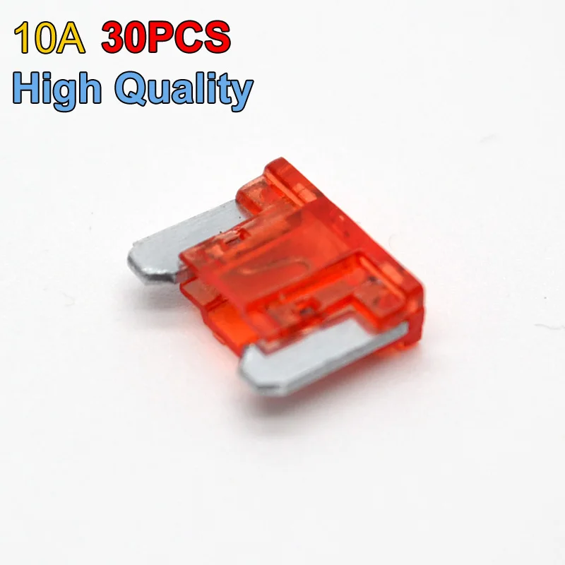 

ATM High Quality 30pcs Mini Size Car Auto Fuse Blade 10A