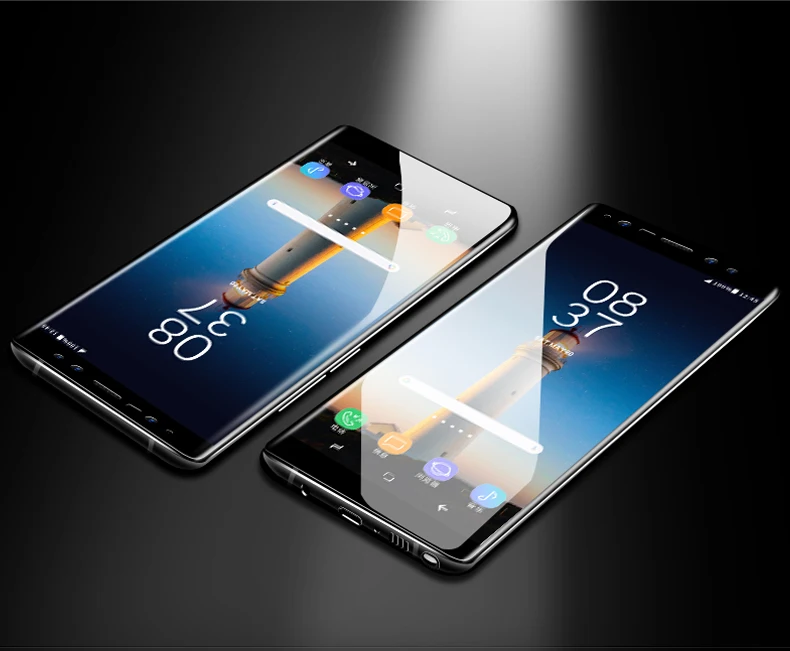 4D изогнутое полное покрытие Закаленное стекло пленка для samsung note 8 9 S8 S9 plus стекло для Galaxy note 10 pro s7 s10 5g защита экрана