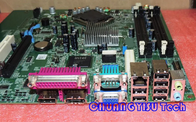 Бесплатная доставка материнская плата CHUANGYISU для оригинального OPX 780MT C27VV 0C27VV Q45 DDR3