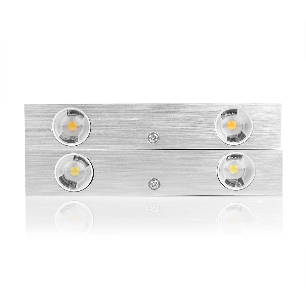 Алюминиевая треугольная светодиодная настенная лампа высокомощный современный