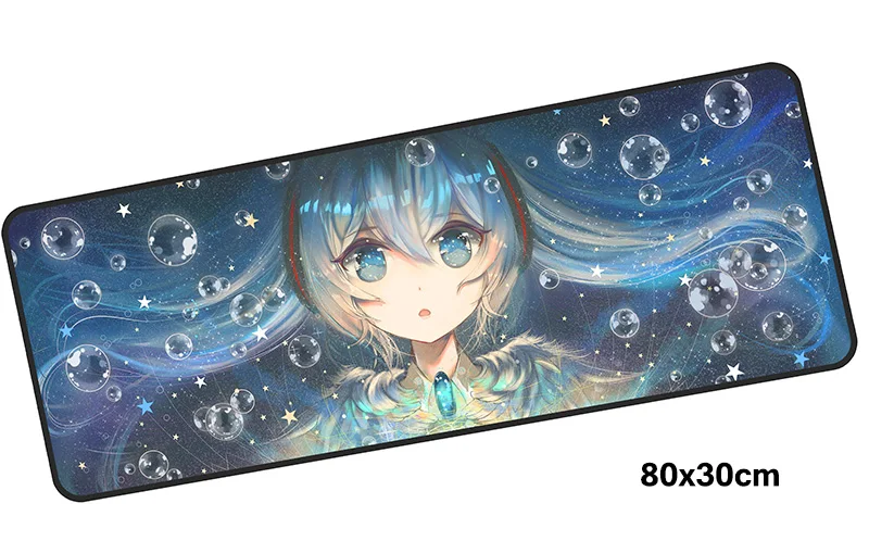 Hatsune Miku pad мышь computador игровая мышь pad 800x300X2 мм padmouse big miku Коврик Для Мыши Эргономичный гаджет офисные настольные коврики