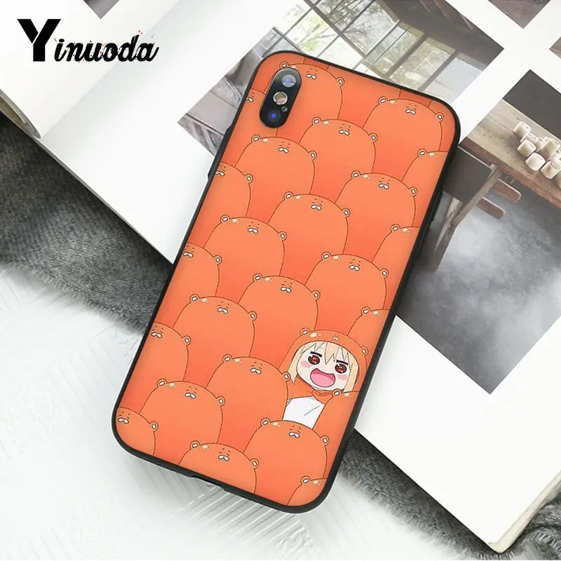 Чехол для iphone 12 11 Pro Max 6S 6plus 7 8plus X Xs MAX 5 5S XR с милым аниме Умару Чан дома | Мобильные