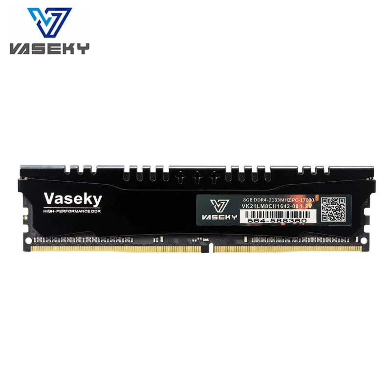 Vaseky 4GB 8GB 4G 8G PC Память RAM Memoria модуль компьютерный Настольный PC4 DDR4 2133 2400 2133MHZ 2400MHZ 19200