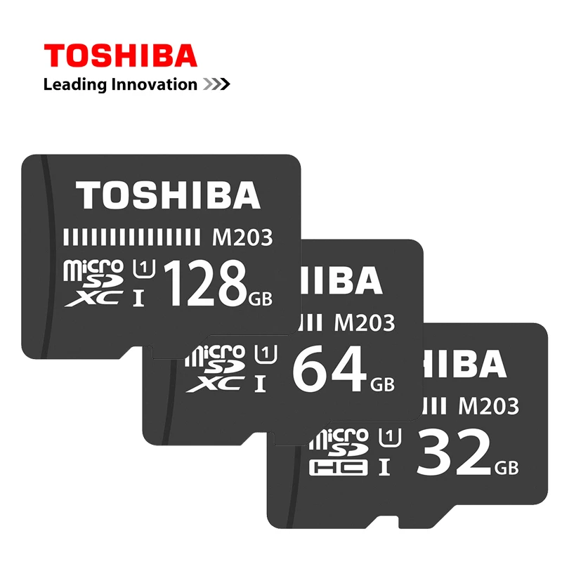TOSHIBA карта памяти Micro SDHC класс 10 32 ГБ 64 128 ГБ|memory card|microsdhc 32gbtf card |