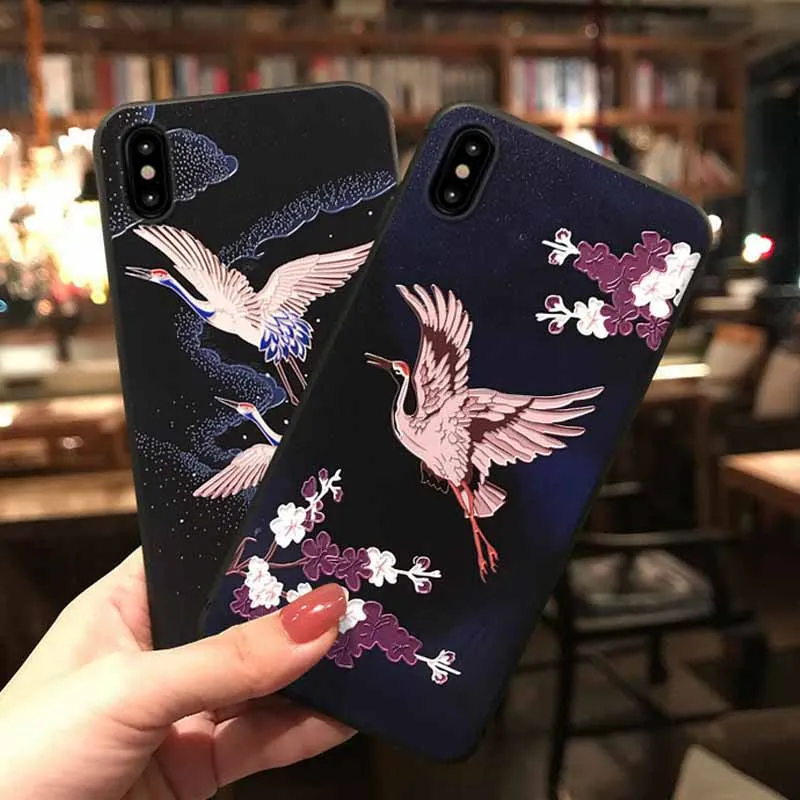JIBAN Черный Матовый тиснением китайский Стиль кран чехол для Коврики 20pro 20x9 huawei P10