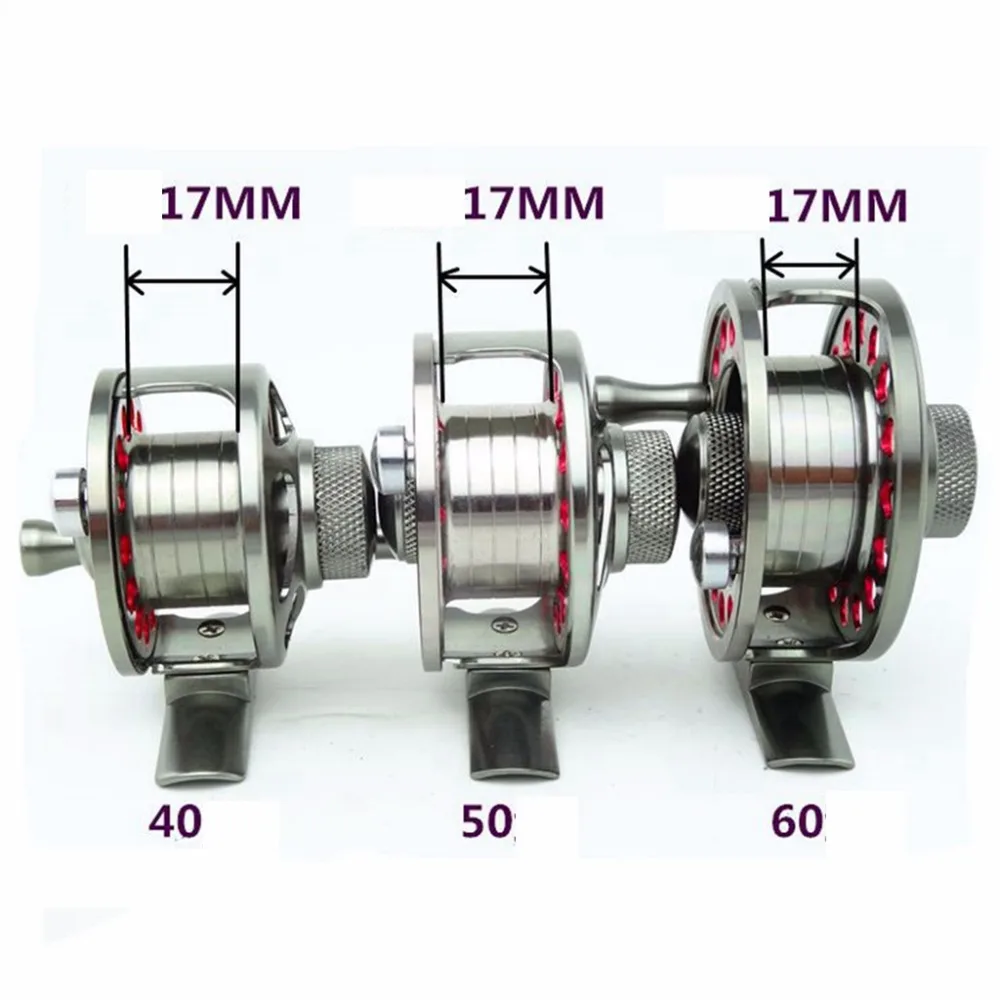 Нахлыстовая Рыболовная катушка с ЧПУ обработанным корпусом из алюминиевого