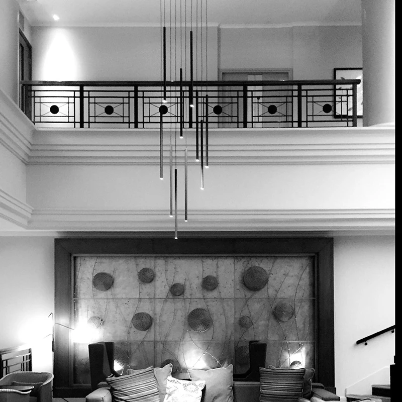 

UMEILUCE Free Shipping Modern Led Pendant Lights Aluminum Hanging Lamp for Bed Living Room Bulb included AC90-265V