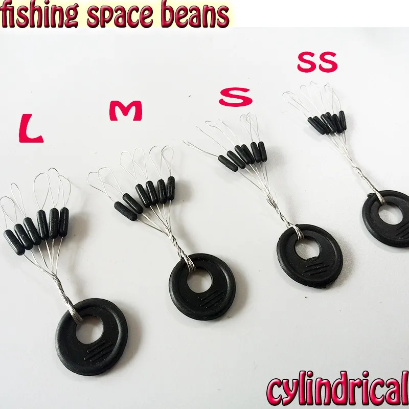 NEW fishing tools 150pcs/lot CYLINDRICAL space beans size SS-S-M-L high quatily! | Спорт и развлечения