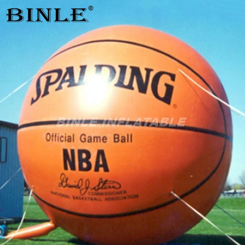 online Personalizado Oxford Gigante Inflável Balão De Basquete Novos Artigos Promocionais Esporte Bola Modelo Réplica Para Publicidade