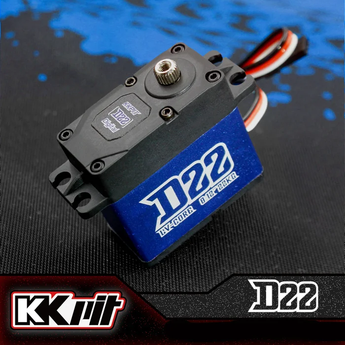 Водонепроницаемый цифровой сервопривод kkпитьевой D22 22 кг IPX6 с большим крутящим