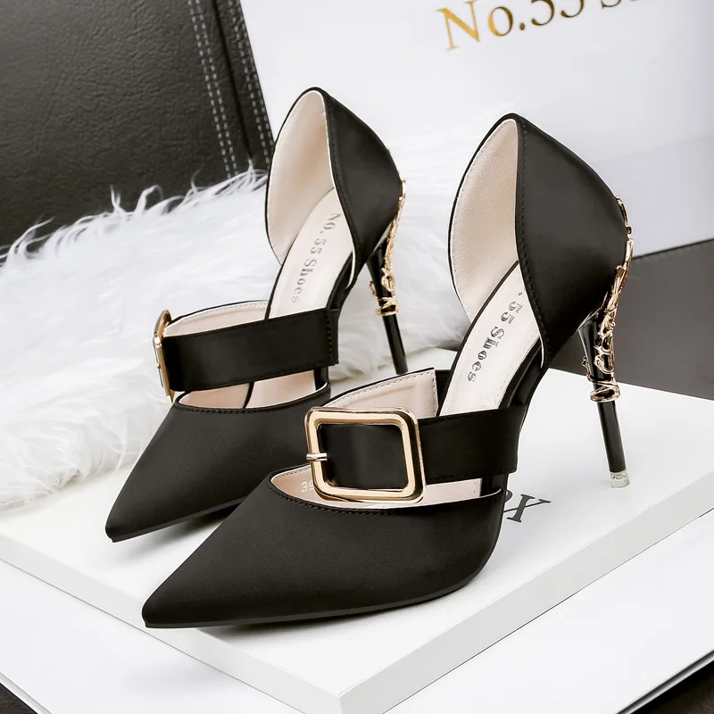 Cresfimix tacones altos/женские модные вечерние туфли на высоком каблуке Сезон весна лето
