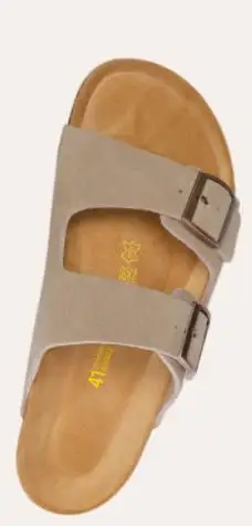2 цвета; оригинальные замшевые пробковые сандалии xiaomi mijia; нескользящие износостойкие Тапочки высокого качества; умный дом - Цвет: TypeA gray 39