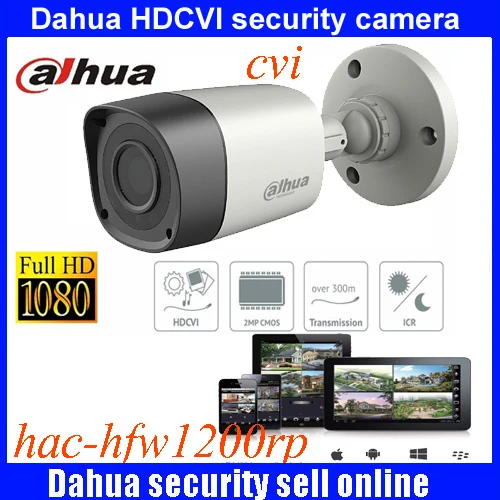 DAHUA HDCVI 1080 P пуля Камера 1/2. 7 &quot2 CMOS ИК 20 м IP67 HAC HFW1200RM безопасности DH Камера|camera 1/2|cameras