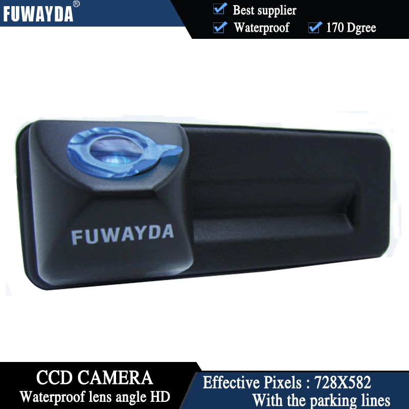 Автомобильная камера заднего вида FUWAYDA беспроводная HD ccd для Skoda Roomster Fabia Octavia Yeti