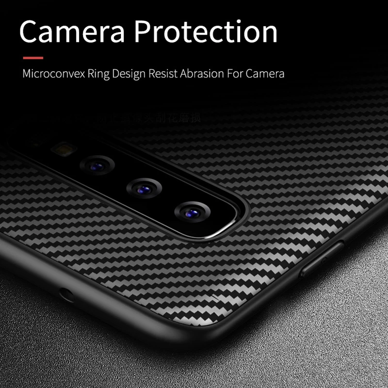 IPAKY мягкая накладка на заднюю панель из силикона для samsung Galaxy S10 плюс