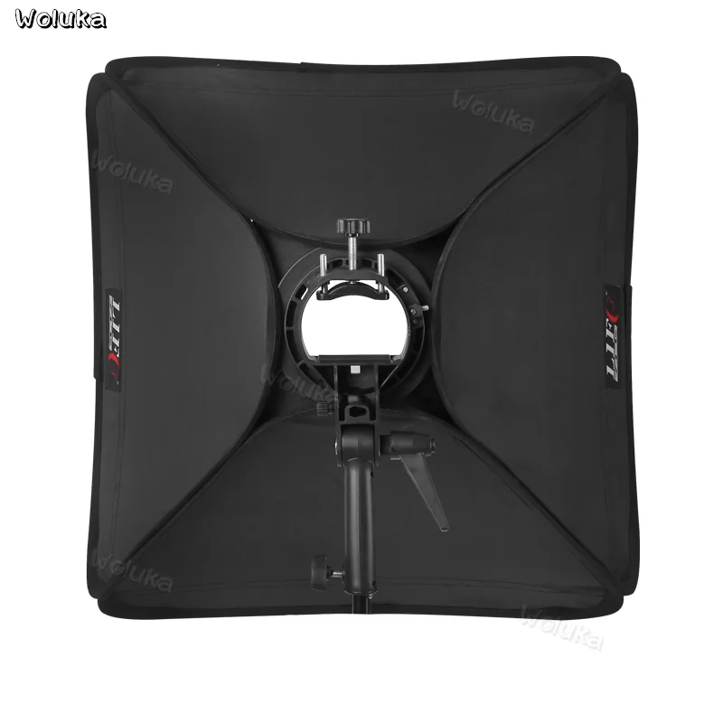 S-style Portable 60*60cm softbox machine top flash/hot shoe light folding Carry CD50 T01 | Электроника