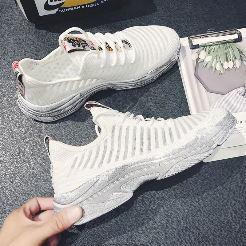 Мужские кроссовки Уличная спортивная обувь Мужская дышащая для бега из