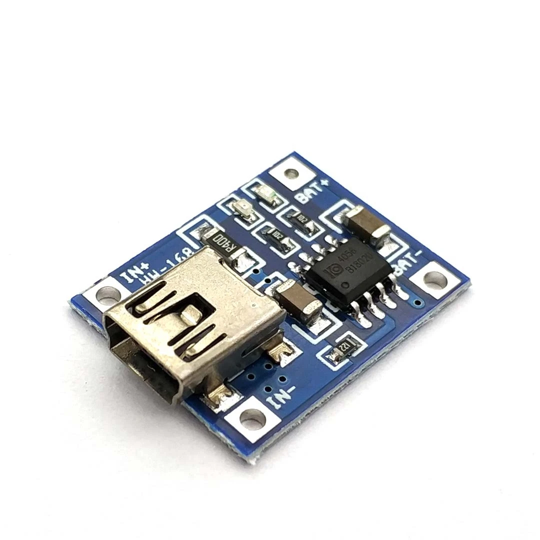 TP4056 1A мини порт зарядная плата для литий полимерного аккумулятора зарядный
