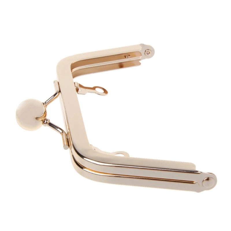 Новинка Лидер продаж 1 шт. металлическая оправа замок с застежкой Kiss для кошелька