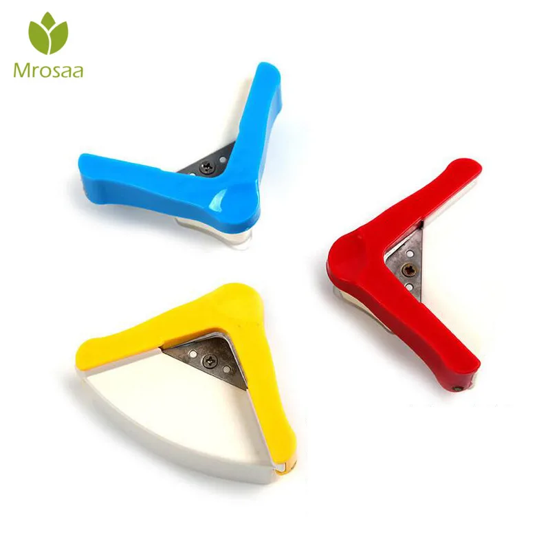 Mrosaa R5 Plastic Corner Rounder Paper Punch Card Photo Cutter Tool DIY For Home Scrapbooking Postcard Handmade Decoration | Канцтовары