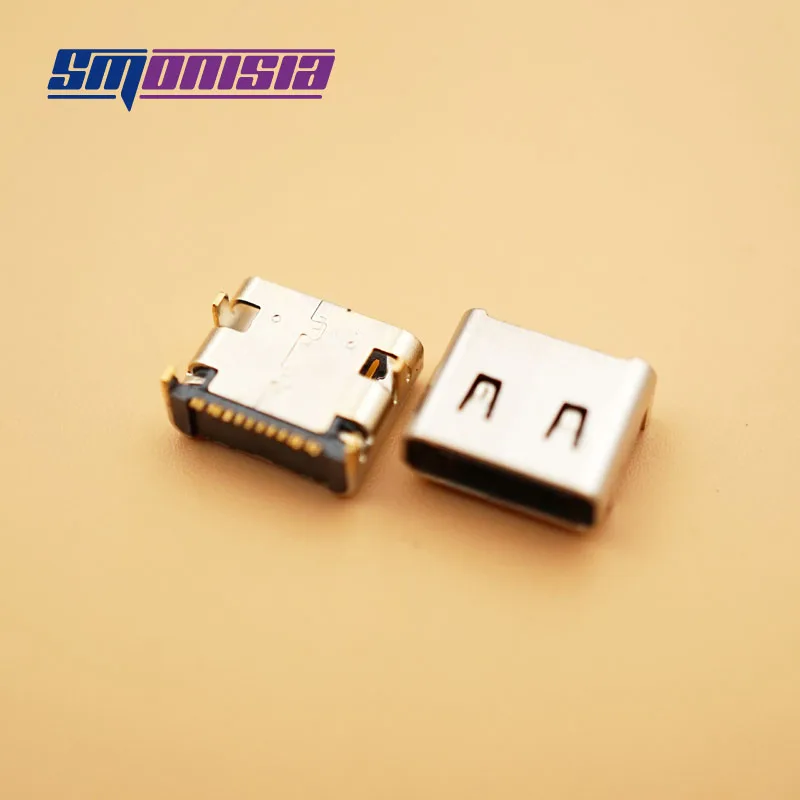 

100 шт., разъём питания USB Type-C для Gionee S6