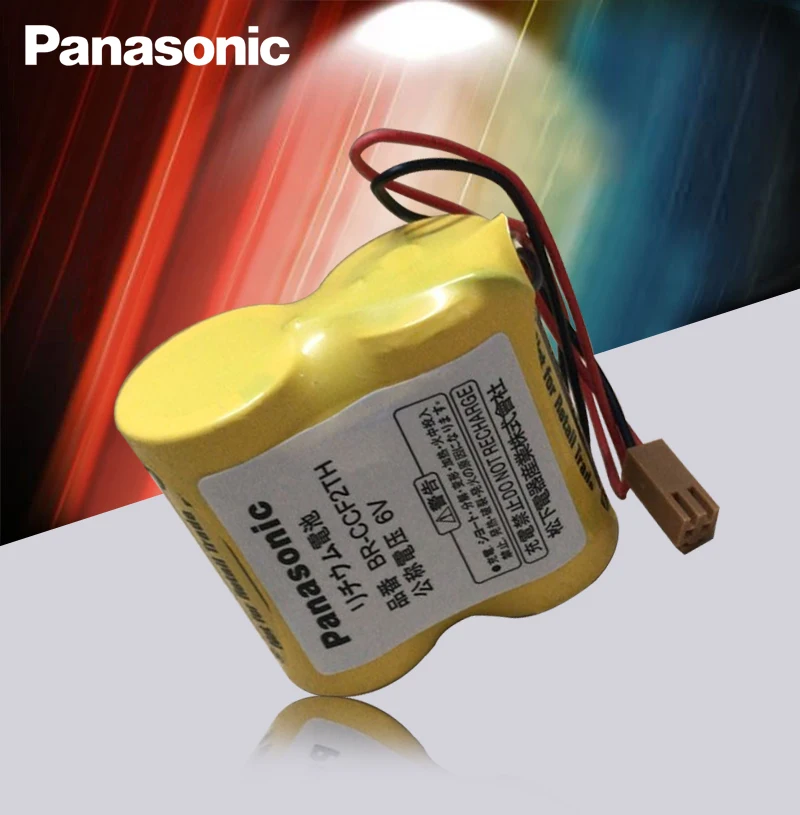 Panasonic оригинальный 10 шт./лот BR CCF2TH батарея с w/Американская классификация проводов