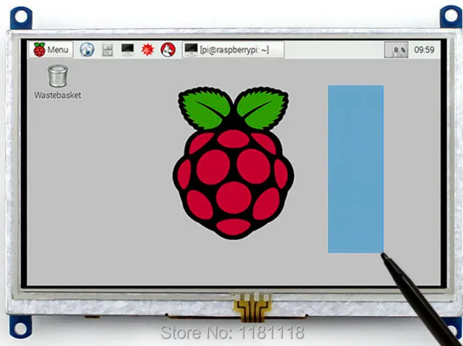 Raspberry Pi 5-дюймовый сенсорный экран USB 800 480 ЖК-дисплей для Pi4/Pi3/Pi2/B + Raspbian | Компьютеры