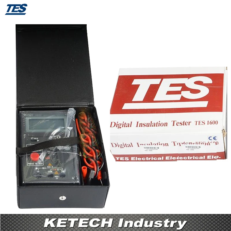 

Insulation Tester Resolution 0.1 M W TES1600