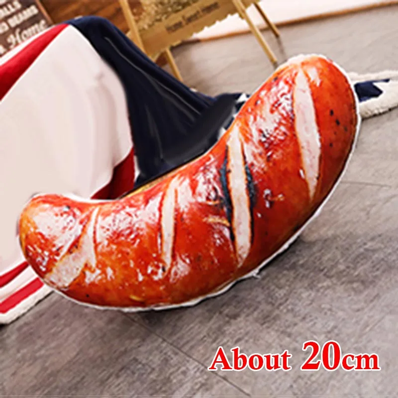 20 см куриная нога Подушка Simualation плюшевая игрушка мягкая Фаршированная еда