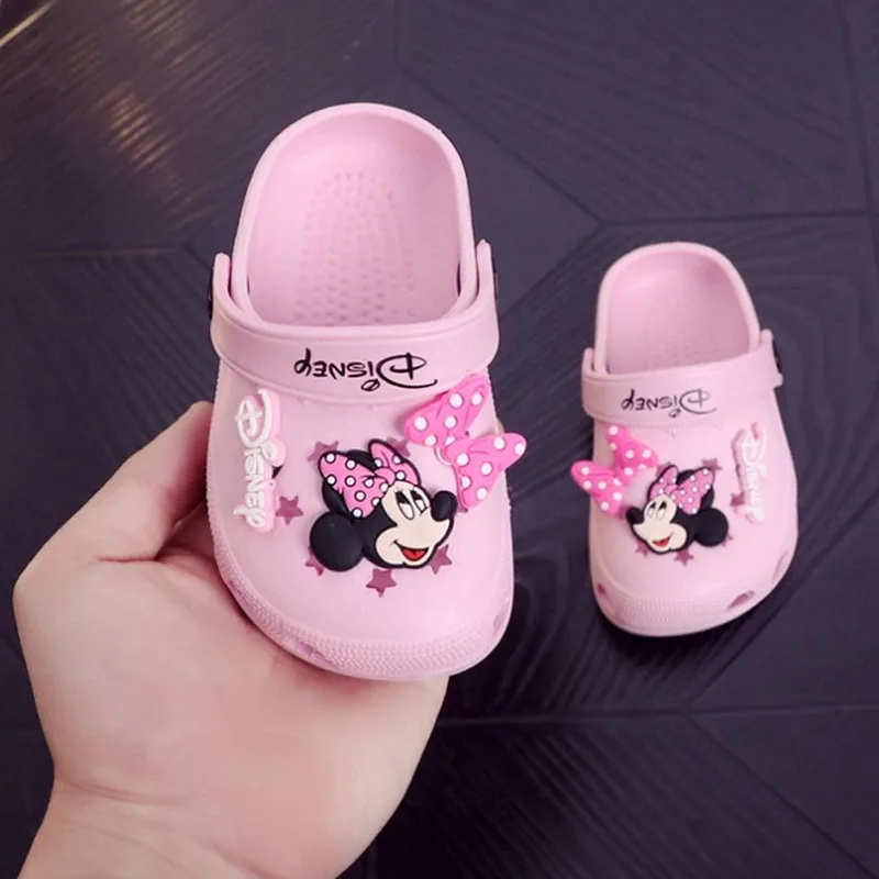 Disney Micky 2018 Sandals Boys Girls Toddler Beach Slipper Kids Baby Cute Cartoon Childrens Casual Shoes Summer EVA Anti-slip | Детская