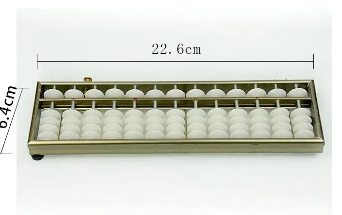 13 колонна металлический каркас abacus китайский соробан образовательный инструмент математическая игрушка математический калькулятор для студента учителя sz32