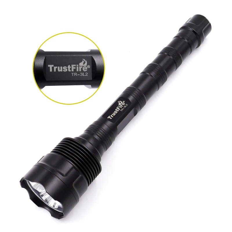 3800 люмен Trustfire TR-3T6 обновления TR-3L2 3xcree XM-L2 XML2 U3 светодиодный тактический фонарь заряжаемые фонари с пульт дистанционного управления