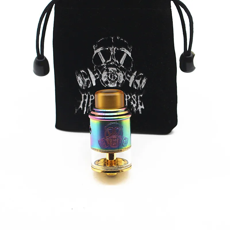 Атомайзер Apocalypse GEN 2 RTA RDTA с широким отверстием капельный наконечник 24 мм