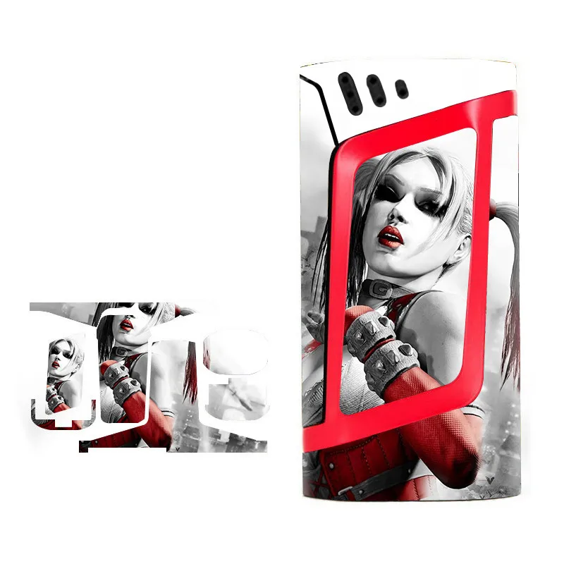 Джокер Бэтмен Харли Квинн защитная виниловая наклейка для Smok Alien 220W кожи съемный клей декоративная наклейка
