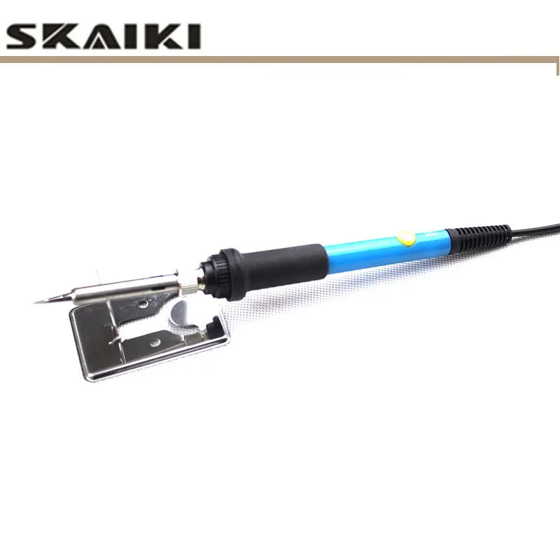 Adjust Temperature 60W Welding sets Electric Soldering Iron 220V 110V Solder +10 pcs 900M-T black solder tips +stand | Инструменты