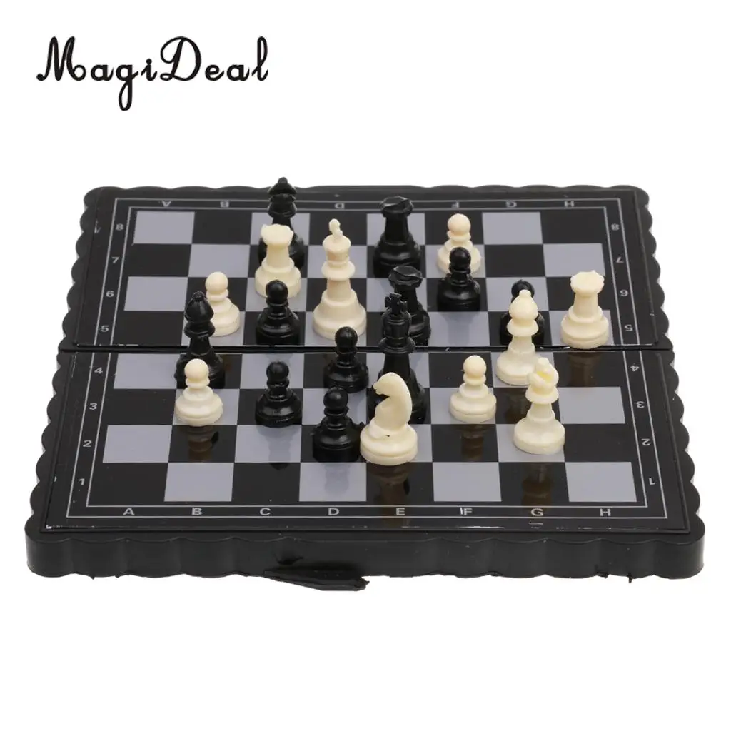 MagiDeal Новинка 1 шт. античный пластиковый Международный шахматный