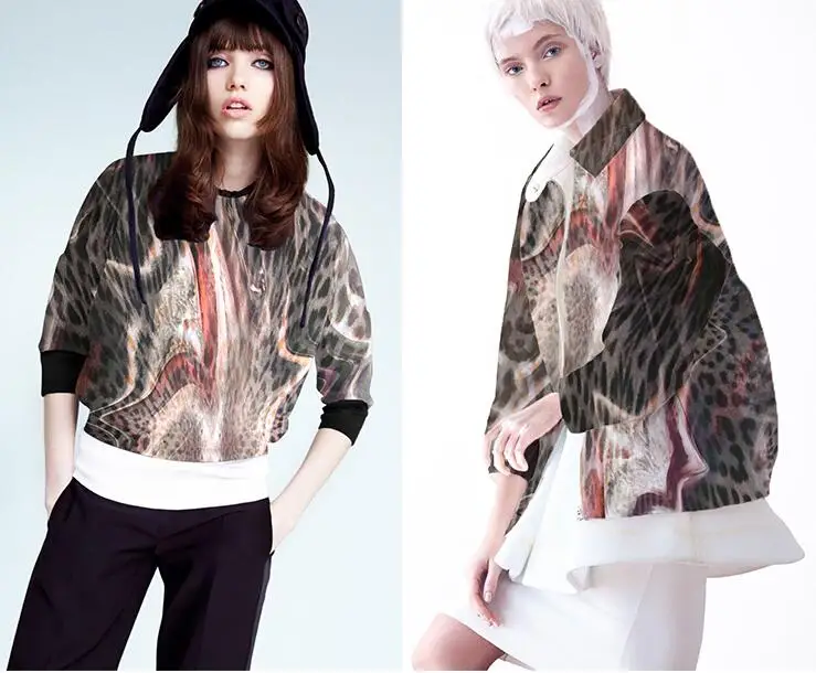 Новые итальянские цифровой печати полиэфирной ткани Текстиль метр принт