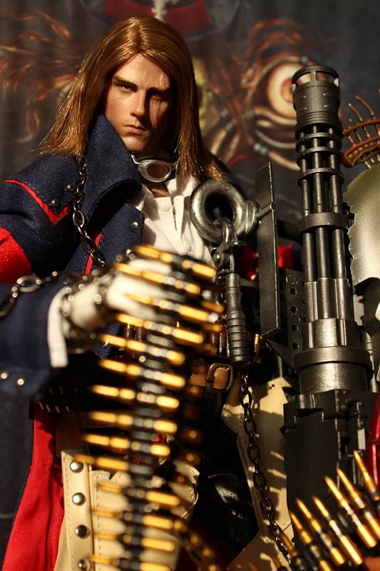 Модели вентиляторов, надувные игрушки, GUNGRAVE, Высота 35 см, 1/6 Ковбой из Преисподней, фигурка, игрушка для коллекции