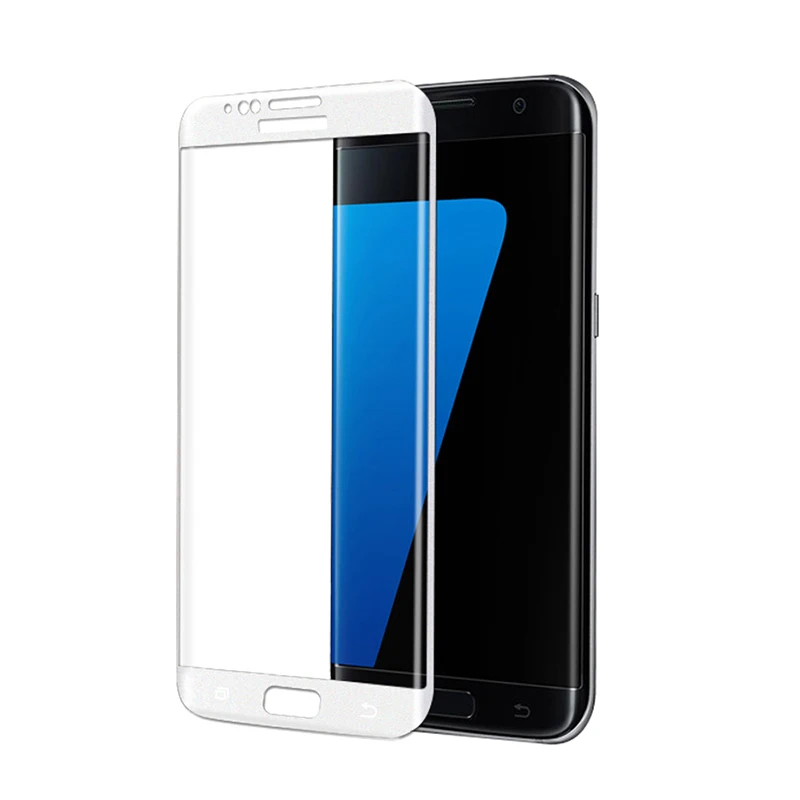 3D Изогнутые полный Экран защита охват спереди закаленное Стекло для Samsung Galaxy S7 Edge+ матовый 3D сзади Экран протектор плёнки