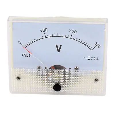 

AC 0-300V Analog Panel Volt Voltage Meter Voltmeter Gauge
