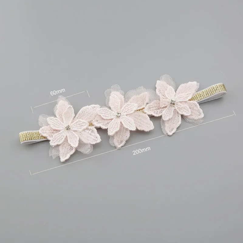 1 шт. детская эластичная повязка на голову с цветами|rhinestone flower headband|hair bands kidsflower
