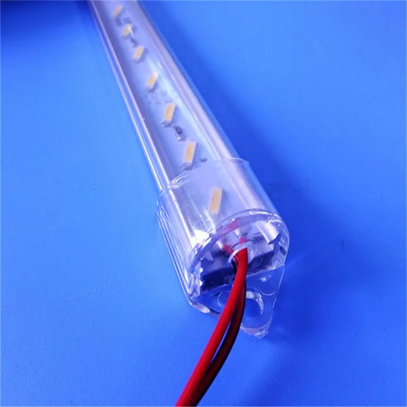 CLAITE светодиодный светильник для бара DC 12 В 50 см 9 Вт 1800lm SMD 7020 водонепроницаемый IP44 36 светодиодный светильник с жесткой полосой для кухни