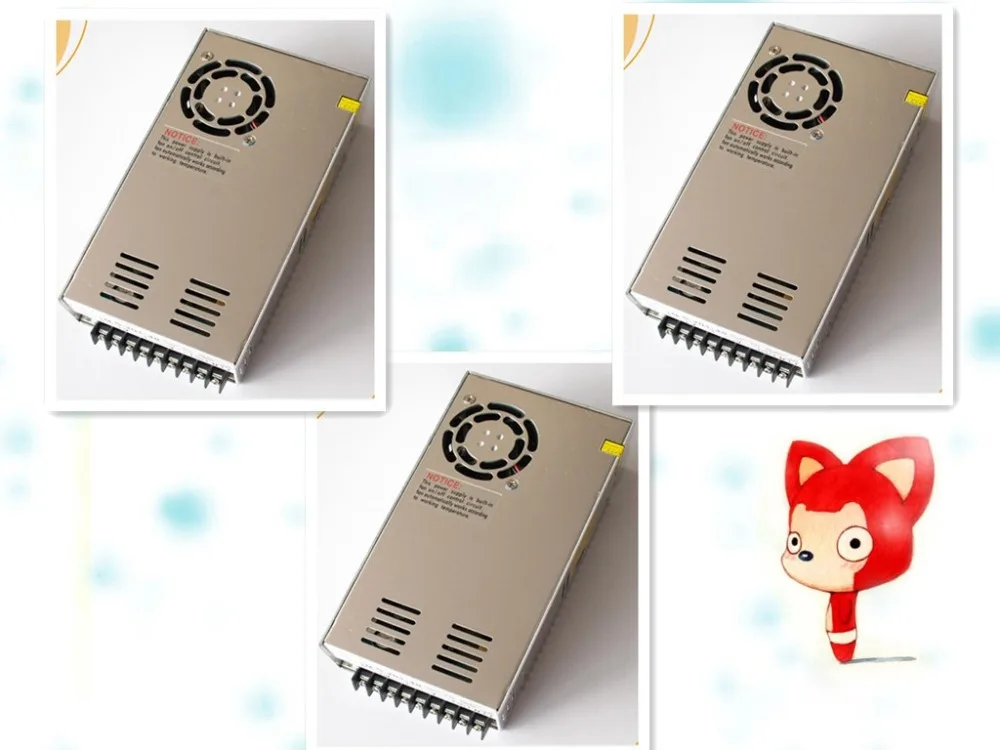 

Коммутационный источник питания Wantai с одним выходом, 350 Вт, 60 в, S-350-60 для фрезерного станка с ЧПУ, 3 шт.