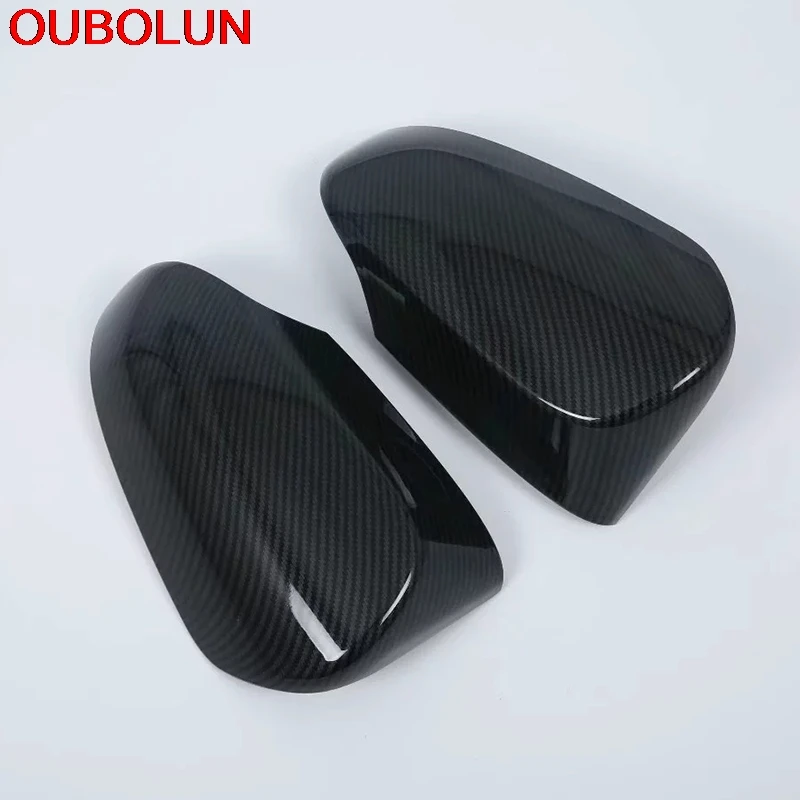 OUBOLUN для Toyota VERSO 2013 2014 2016 2017 аксессуары отделки рамы из АБС углеродного
